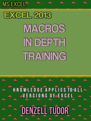 cover image of Excel 2013